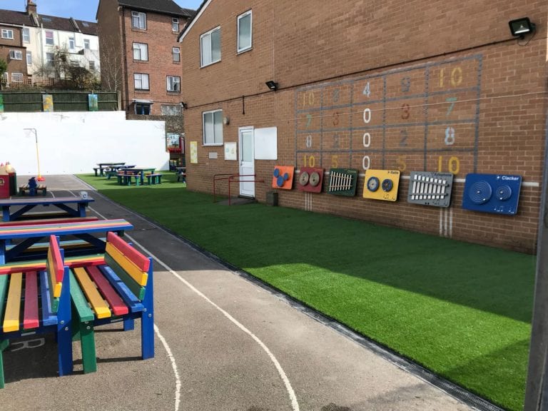 St martins nursery school artificial grass review
