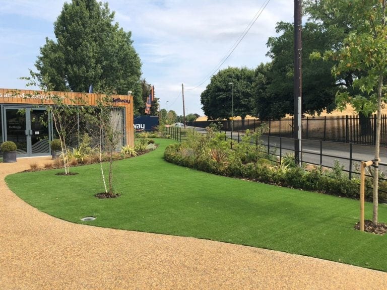 Bellway homes and Trulawn Artificial Grass