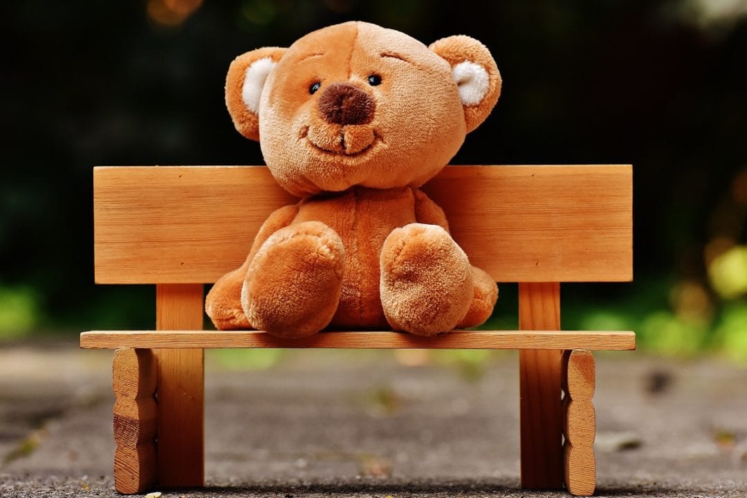 bear bench blur 207906