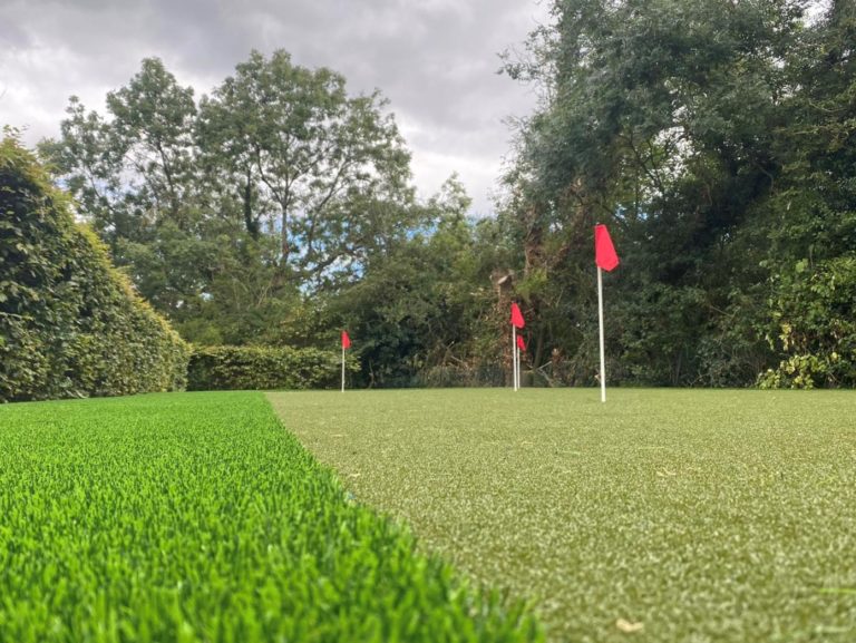 artificial grass golf green