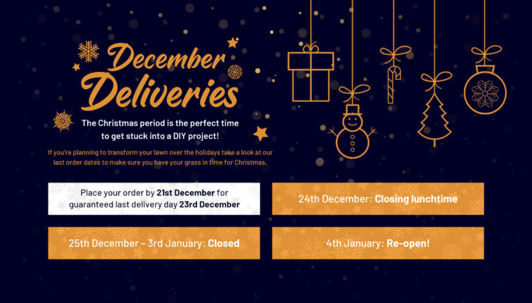 December deliveries 2020