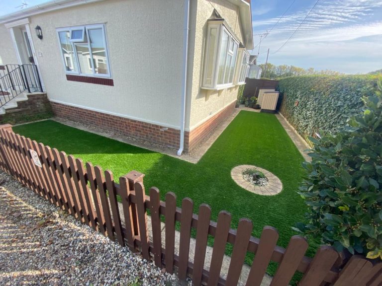 mobile home artificial grass