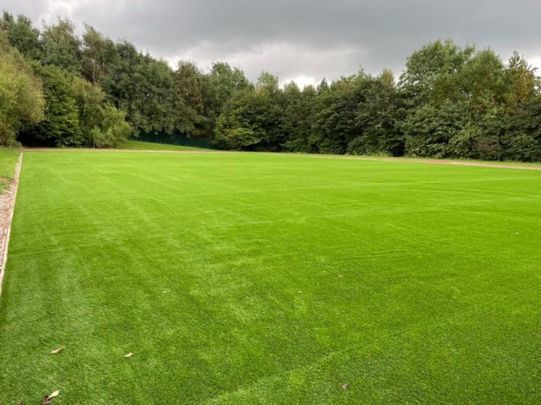 Large field of Trulawn Prestige artificial grass