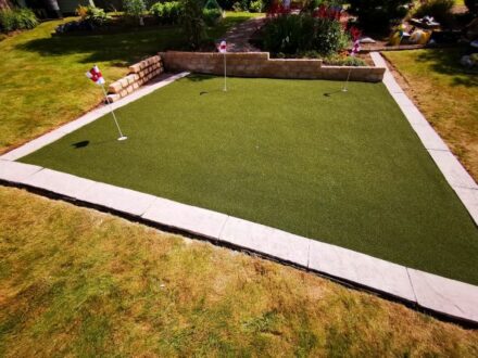 Putting Green in Consett RS