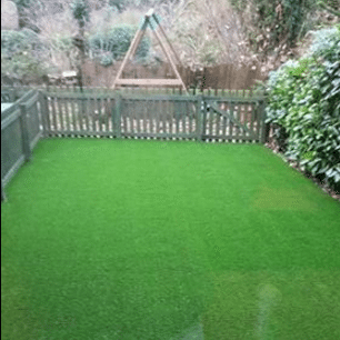 ware artificial grass installation